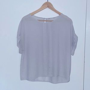 Light grey blouse office or with jeans! Joe fresh, but really nicely made.